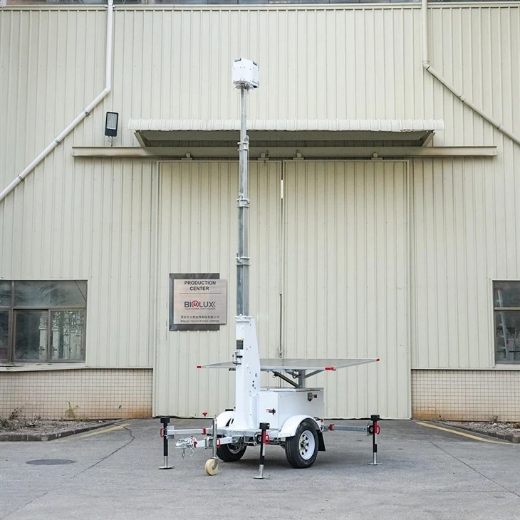AI Camera HiSITE Solar Surveillance Trailer suppliers