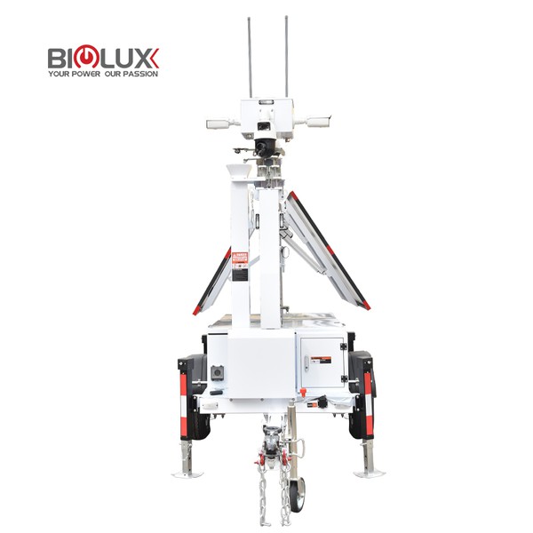 Mobile Surveillance Traile Front View Mobile Surveillance Traile Front View